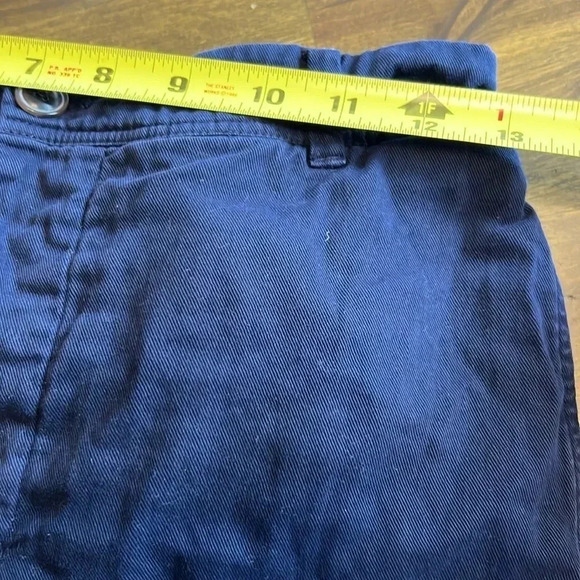 Xirena Navy Blue Thatcher Pants Button Fly Straight Leg Relaxed XS - Picture 14 of 14